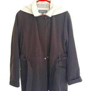Liz Claiborne Brown coat